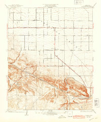 Download a high-resolution, GPS-compatible USGS topo map for Pearland, CA (1943 edition)