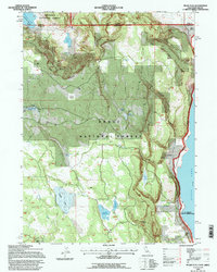 Download a high-resolution, GPS-compatible USGS topo map for Pease Flat, CA (1997 edition)