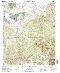Download a high-resolution, GPS-compatible USGS topo map for Pechanga, CA (2000 edition)