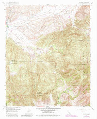 preview thumbnail of historical topo map of Riverside County, CA in 1968
