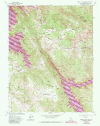 Download a high-resolution, GPS-compatible USGS topo map for Penon Blanco Peak, CA (1987 edition)