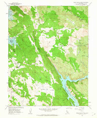 Download a high-resolution, GPS-compatible USGS topo map for Penon Blanco Peak, CA (1963 edition)