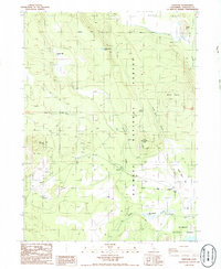 Download a high-resolution, GPS-compatible USGS topo map for Penoyar, CA (1986 edition)