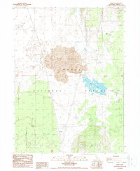 Download a high-resolution, GPS-compatible USGS topo map for Perez, CA (1988 edition)
