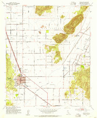 Download a high-resolution, GPS-compatible USGS topo map for Perris, CA (1954 edition)