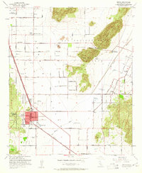 Download a high-resolution, GPS-compatible USGS topo map for Perris, CA (1961 edition)