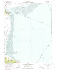 preview thumbnail of historical topo map of Marin County, CA in 1959