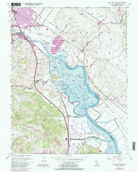 Download a high-resolution, GPS-compatible USGS topo map for Petaluma River, CA (1980 edition)