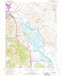 Download a high-resolution, GPS-compatible USGS topo map for Petaluma River, CA (1969 edition)
