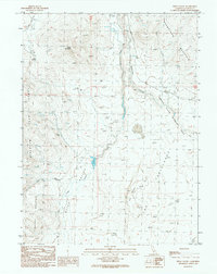 Download a high-resolution, GPS-compatible USGS topo map for Petes Valley, CA (1989 edition)