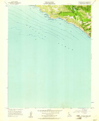 Download a high-resolution, GPS-compatible USGS topo map for Pfeiffer Point, CA (1961 edition)