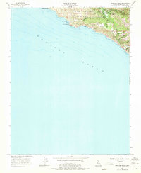 Download a high-resolution, GPS-compatible USGS topo map for Pfeiffer Point, CA (1971 edition)