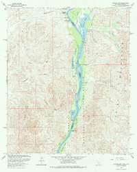 Download a high-resolution, GPS-compatible USGS topo map for Picacho NW, CA (1975 edition)