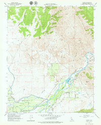Download a high-resolution, GPS-compatible USGS topo map for Piedra, CA (1979 edition)