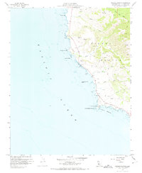 Download a high-resolution, GPS-compatible USGS topo map for Piedras Blancas, CA (1973 edition)