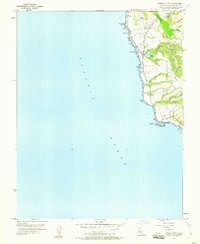 Download a high-resolution, GPS-compatible USGS topo map for Pigeon Point, CA (1960 edition)