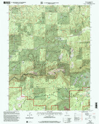 Download a high-resolution, GPS-compatible USGS topo map for Pike, CA (2003 edition)