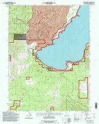 Download a high-resolution, GPS-compatible USGS topo map for Pikes Point, CA (1998 edition)