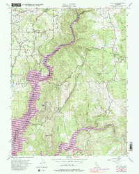 Download a high-resolution, GPS-compatible USGS topo map for Pilot Hill, CA (1986 edition)