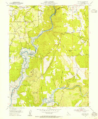 preview thumbnail of historical topo map of El Dorado County, CA in 1954