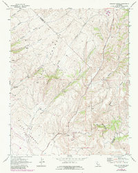 Download a high-resolution, GPS-compatible USGS topo map for Pinalito Canyon, CA (1984 edition)