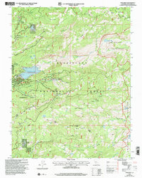 Download a high-resolution, GPS-compatible USGS topo map for Pine Crest, CA (2004 edition)