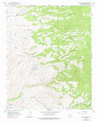 Download a high-resolution, GPS-compatible USGS topo map for Pine Mountain, CA (1977 edition)