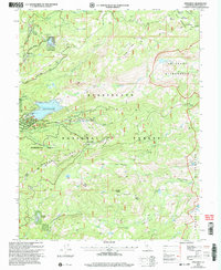 Download a high-resolution, GPS-compatible USGS topo map for Pinecrest, CA (2004 edition)