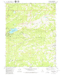 Download a high-resolution, GPS-compatible USGS topo map for Pinecrest, CA (1980 edition)
