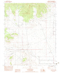 Download a high-resolution, GPS-compatible USGS topo map for Pinto Valley, CA (1983 edition)