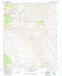 Download a high-resolution, GPS-compatible USGS topo map for Pinyon Mtn, CA (1994 edition)