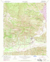 preview thumbnail of historical topo map of Piru, CA in 1952