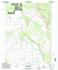 Download a high-resolution, GPS-compatible USGS topo map for Pittville, CA (1998 edition)