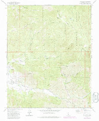 Download a high-resolution, GPS-compatible USGS topo map for Piute Peak, CA (1986 edition)