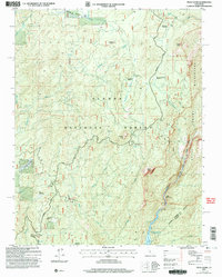 preview thumbnail of historical topo map of Madera County, CA in 2004