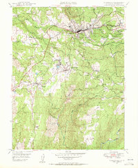 Download a high-resolution, GPS-compatible USGS topo map for Placerville, CA (1955 edition)