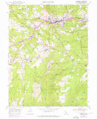 Download a high-resolution, GPS-compatible USGS topo map for Placerville, CA (1976 edition)