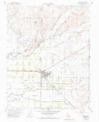 Download a high-resolution, GPS-compatible USGS topo map for Planada, CA (1984 edition)