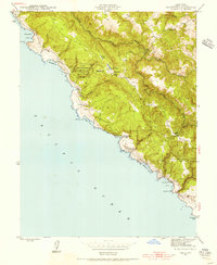 Download a high-resolution, GPS-compatible USGS topo map for Plantation, CA (1956 edition)