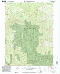 Download a high-resolution, GPS-compatible USGS topo map for Plaskett Meadows, CA (2001 edition)