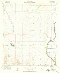preview thumbnail of historical topo map of Imperial County, CA in 1957