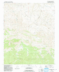 Download a high-resolution, GPS-compatible USGS topo map for Pleito Hills, CA (1991 edition)