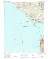 Download a high-resolution, GPS-compatible USGS topo map for Point Bonita, CA (1985 edition)