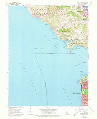 Download a high-resolution, GPS-compatible USGS topo map for Point Bonita, CA (1973 edition)