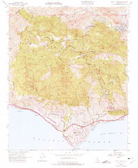 Download a high-resolution, GPS-compatible USGS topo map for Point Dume, CA (1975 edition)