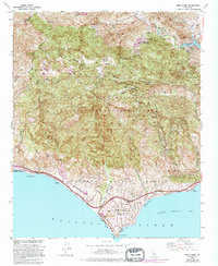 Download a high-resolution, GPS-compatible USGS topo map for Point Dume, CA (1995 edition)