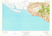 Download a high-resolution, GPS-compatible USGS topo map for Point Mugu, CA (1964 edition)