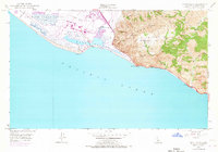 Download a high-resolution, GPS-compatible USGS topo map for Point Mugu, CA (1968 edition)