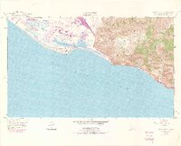 preview thumbnail of historical topo map of Ventura County, CA in 1949