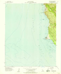 Download a high-resolution, GPS-compatible USGS topo map for Point Sur, CA (1957 edition)